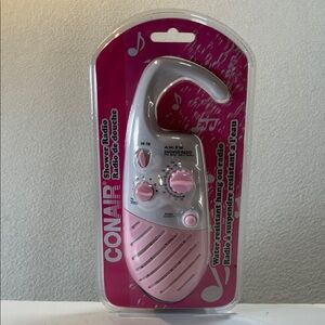 Conair Pink Shower Radio NEW Sealed! Model# SR9C